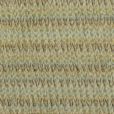 Gold Horizontal-Stripe Chunky Knit