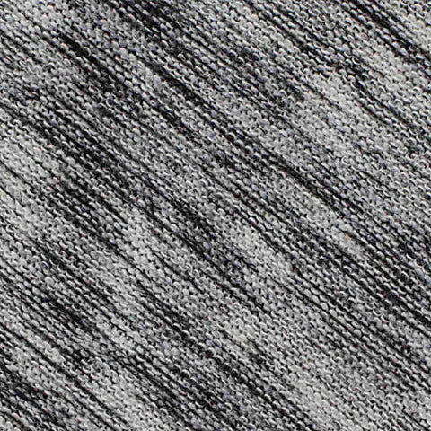 Black Marl Chunky Knit, Poly-Cotton, 198 gsm