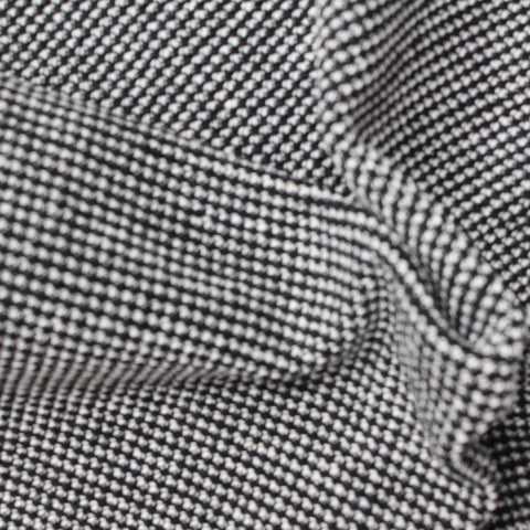 Black Check Chunky Knit