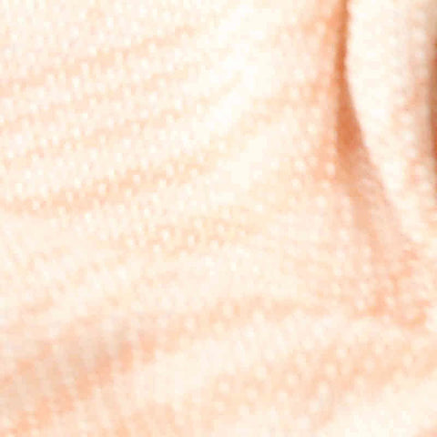 Peach Marl Chunky Knit, Cotton-Poly, 182 gsm