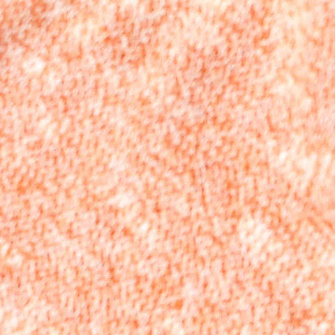 Peach Marl Chunky Knit, Cotton-Poly, 101 gsm
