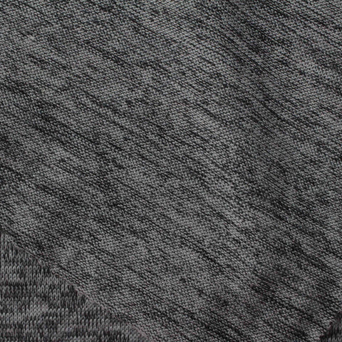 Grey Marl Chunky Knit, 170 gsm