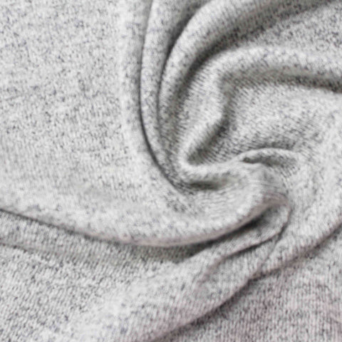 Light Grey Heathered-Marl Chunky Knit