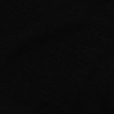 Chunky Knit Fabric, 189 gsm, 175 cm — Black