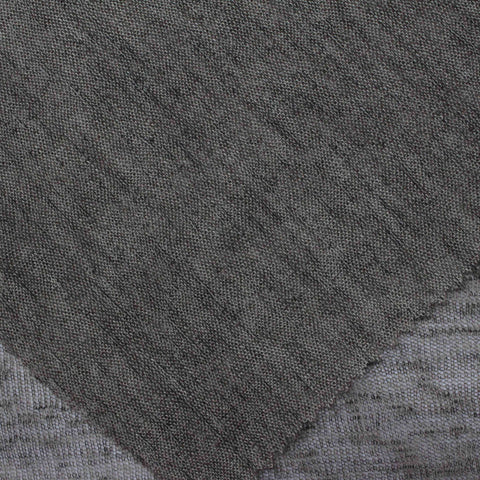 Grey Marl Jersey Knit, Polyester, 84 gsm