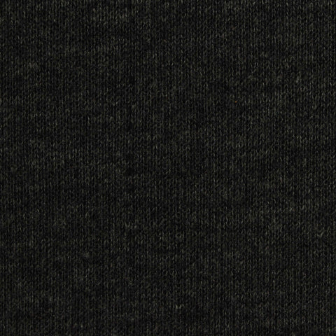 Dark Grey Marl French Terry, Cotton-Poly, 220 gsm