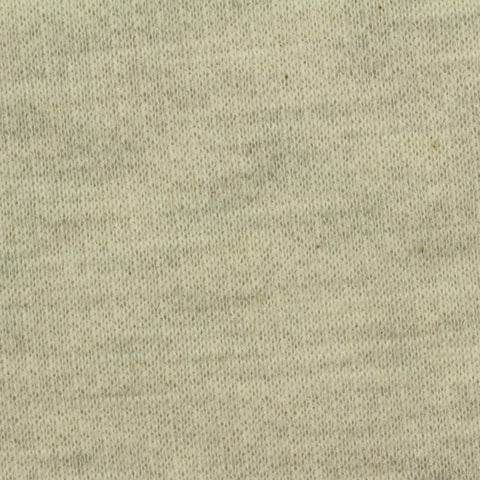 Light Grey Marl French Terry, Poly-Cotton, 250 gsm, 165 cm