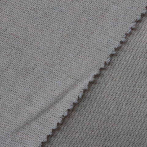 Light Beige Marl Chunky Knit, Polyester, 321 gsm