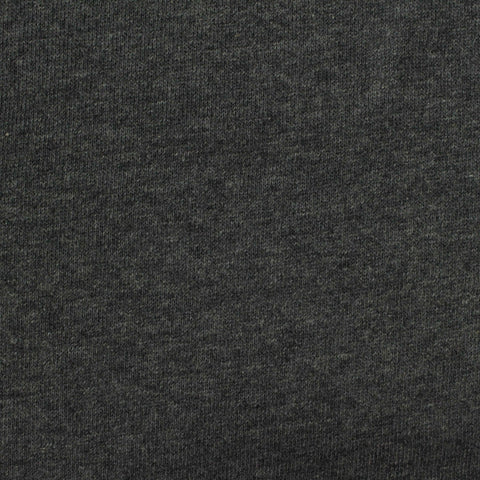 Dark Grey Marl French Terry, Cotton, 226 gsm