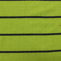 Lime Horizontal-Stripe Jersey Knit, Viscose