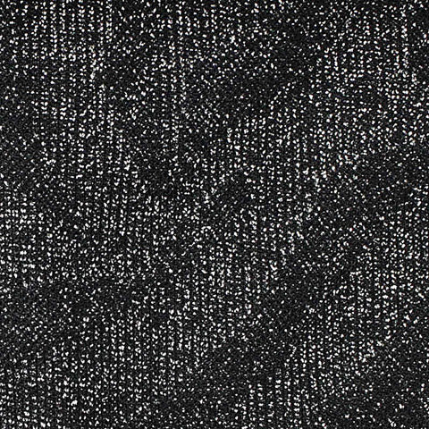 Black Leopard Knit, Nylon-Metallic