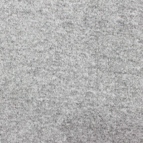 Light Grey Marl Jersey Knit, Polyester, 158 gsm