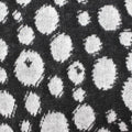 Black Leopard Jacquard, Viscose-Poly, 251 gsm