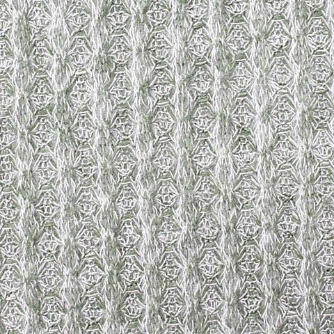 Jacquard Polyester Viscose Stretch Knit Fabric, 182 gsm, 155 cm — Green