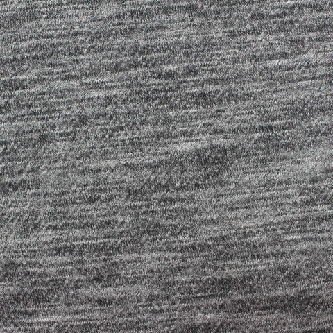 Light Grey Heathered-Marl Chunky Knit, Polyester, 234 gsm