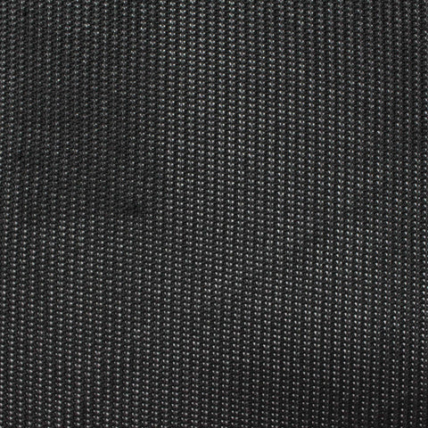 100% Polyester Rib Knit Fabric, 148 gsm, 145 cm — Black