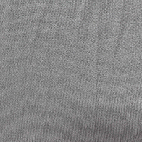Polyester Viscose Jersey Knit Fabric, 146 gsm, 170 cm — Grey