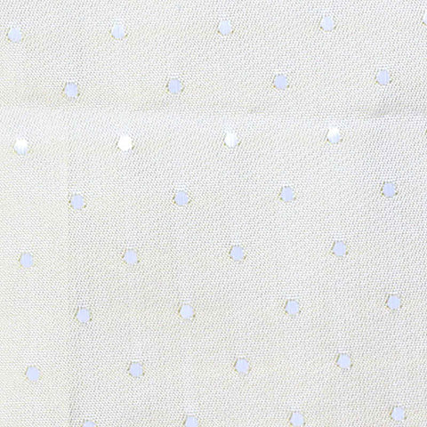 White Dots Jacquard, Poly-Viscose, 91 gsm