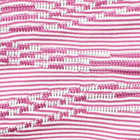 Pink Horizontal-Line Jacquard, Polyester