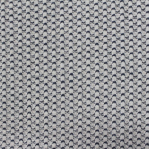 Navy Geometric Waffle Knit, Poly-Viscose