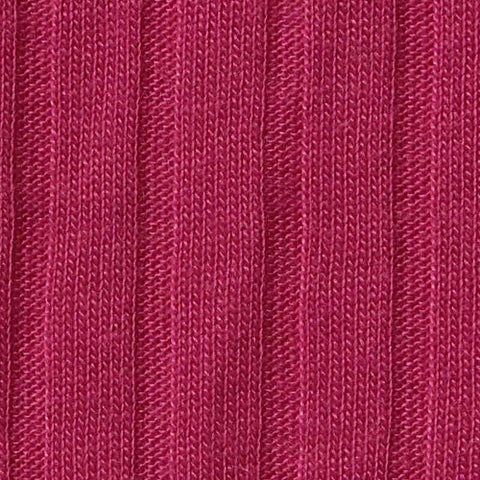 Polyester Viscose Rib Knit Fabric, 158 gsm — Pink