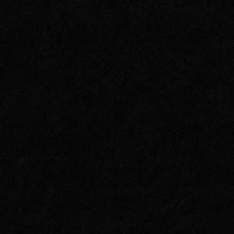 Jacquard 100% Polyester Knit Fabric, 240 gsm, 160 cm — Black