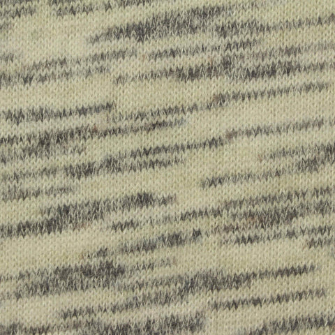 Cream Marl Chunky Knit, Viscose-Poly, 160 gsm