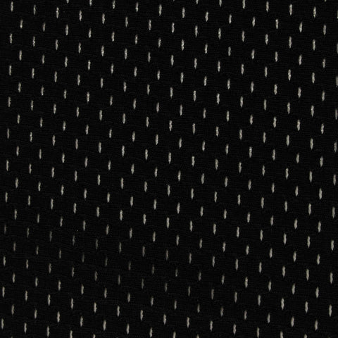 Nylon Stretch Knit Fabric, 200 gsm, 150 cm — Black