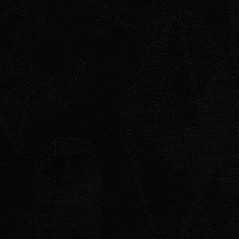 Jacquard 100% Polyester Knit Fabric, 259 gsm, 160 cm — Black