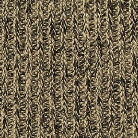 Dark Brown Marl Chunky Knit, Viscose-Poly, 225 gsm