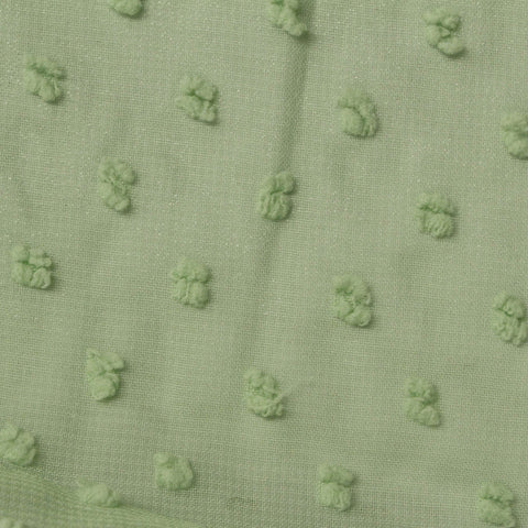 100% Polyester Chiffon Fabric, 85 gsm, 148 cm — Green