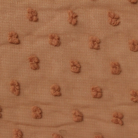 100% Polyester Chiffon Fabric, 85 gsm, 148 cm — Brown