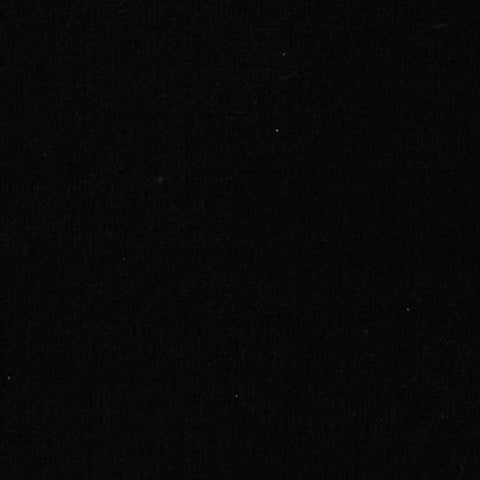 Polyester Stretch Knit Fabric, 432 gsm — Black