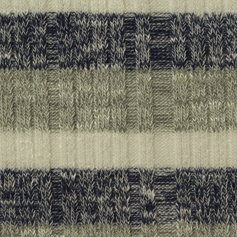 Off-White Horizontal-Stripe Rib Knit