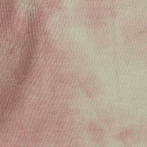 Printed Cotton Stretch Jersey Knit Fabric, 135 gsm, 142 cm — Pink
