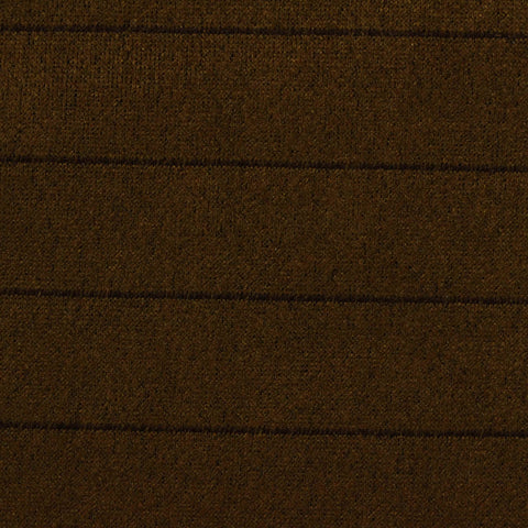 Polyester Stretch Faux Suede Fabric, 297 gsm — Brown