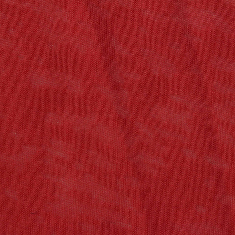 Polyester Viscose Knit Fabric, 125 gsm, 130 cm — Red