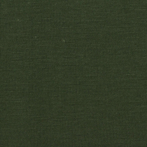 Cotton Polyester Jersey Knit Fabric, 160 gsm, 160 cm — Green