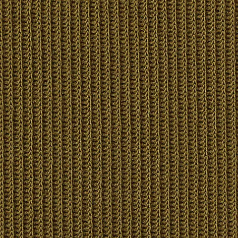 Polyester Stretch Rib Knit Fabric, 355 gsm, 165 cm — Khaki
