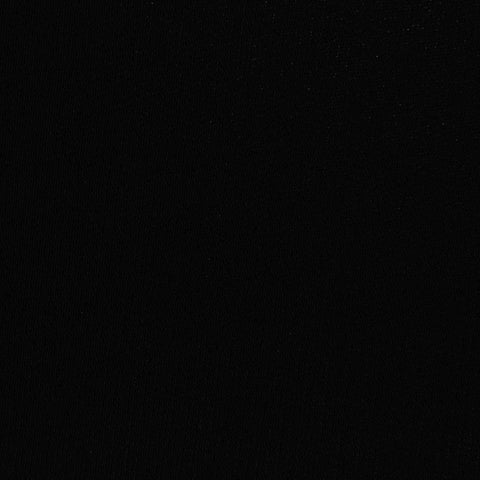 100% Viscose Interlock Knit Fabric, 235 gsm, 170 cm — Black