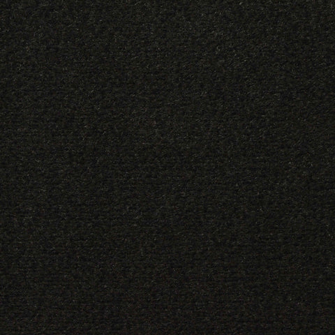 Brushed Nylon Stretch Knit Fabric, 210 gsm, 155 cm — Black