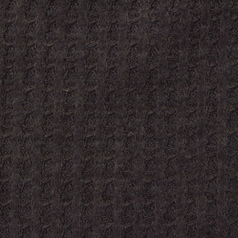 Polyester Viscose Stretch Waffle Knit Fabric, 195 gsm, 160 cm — Brown