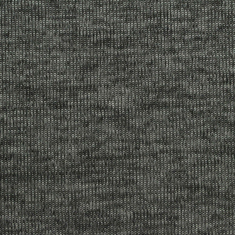 Dark Grey Marl Jersey Knit, Polyester, 210 gsm, 152 cm