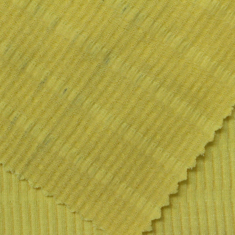 Striped Polyester Viscose Stretch Crepe Fabric, 230 gsm, 138 cm — Khaki