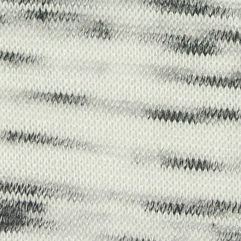 White Marl Knit, Poly-Viscose