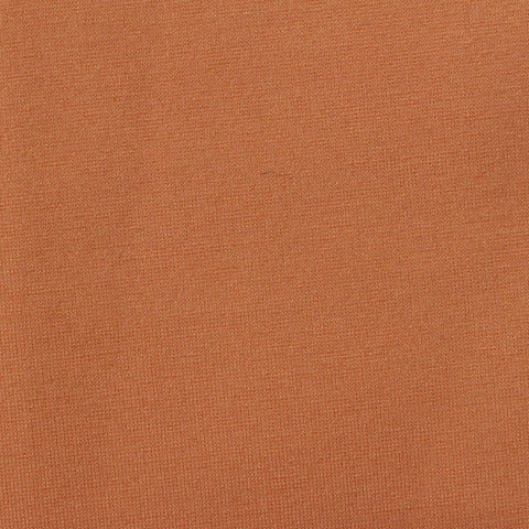 Viscose Nylon Stretch Ponte Knit Fabric, 337 gsm, 168 cm — Orange