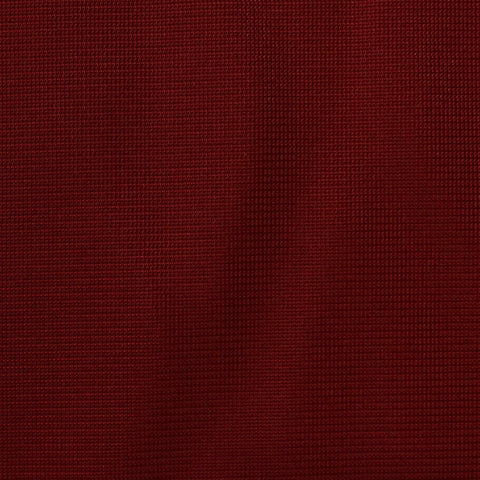 Brushed Polyester Viscose Stretch Knit Fabric, 228 gsm — Red