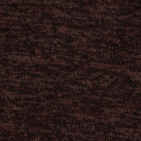 Brown Marl Jersey Knit, Polyester, 220 gsm