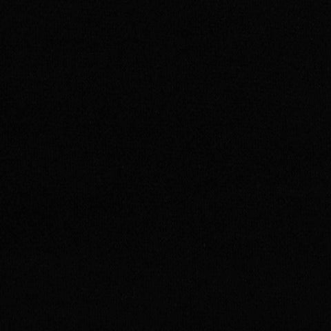 Interlock Knit Fabric, 270 gsm, 170 cm — Black