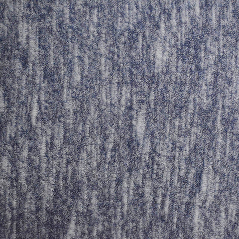 Blue Marl Jersey Knit, Viscose-Poly, 178 gsm